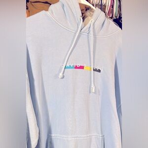 Baby blue,mens,2XL,David’s Vlog hoodie.
